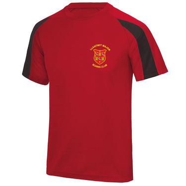 LLantwit Major Boxing Club Contrast Poly T-Shirt